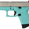 Glock G43 Subcompact Robin's Egg Blue 9mm 3.39" Barrel 6-Rounds Fixed Sights - Image 3