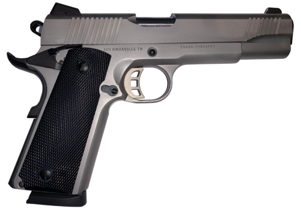 SDS Imports 1911-S45 Stainless .45 ACP 5" Barrel 8-Rounds - Novak 3-Dot Sights