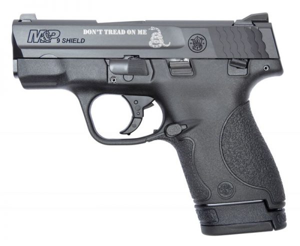 Smith and Wesson M&P9 Shield Don't Tread On Me 9mm 3.1" Barrel 8-Rounds