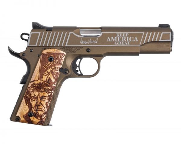 Auto-Ordnance 45th President Trump 1911 Bronze/Copper .45 ACP 5" Barrel 7-Rounds