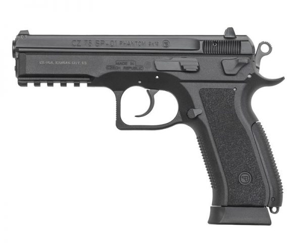 CZ 75 SP-01 Phantom Black 9mm 4.72-inch 10Rds