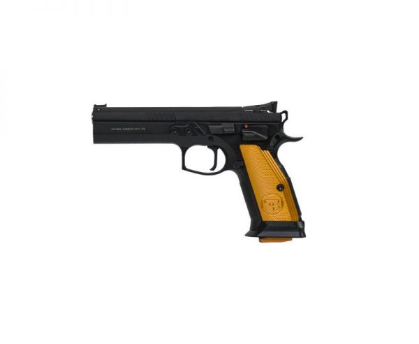 CZ 75 Tactical Sport Black / Orange 9mm 5.4-inch 10Rd