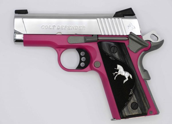 Colt Firearms Defender Stainless / Raspberry 9mm 3-inch 8Rds