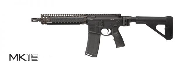 Daniel Defense DDM4 MK18 Black/FDE 5.56 10.3-inch 30rd