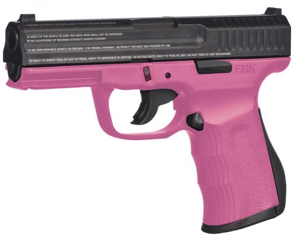 FMK Firearms 9C1 Gen 2 9mm 4-inch 10rd Double Action Pink