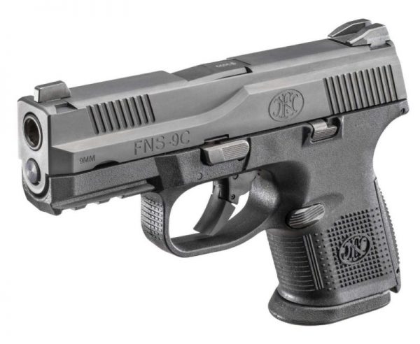 FN FNS-9 Compact Black 9mm 3.6-inch 17Rds