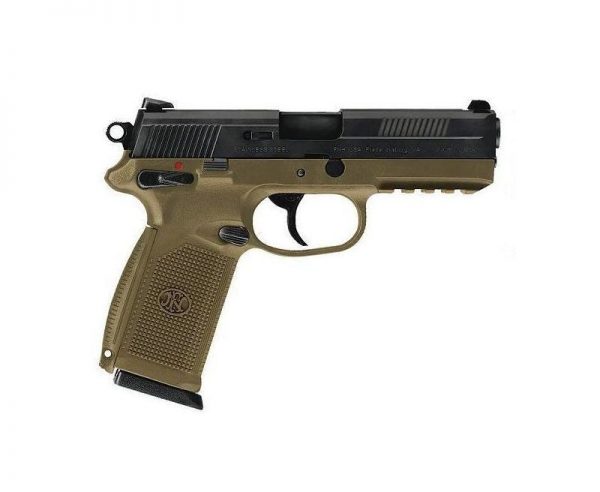 FN FNX-45 Black / Flat Dark Earth .45 ACP 4.5-inch 15Rds