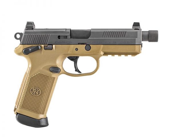 FN FNX-45 Tactical 45ACP 5.3-inch 10rd Black / FDE