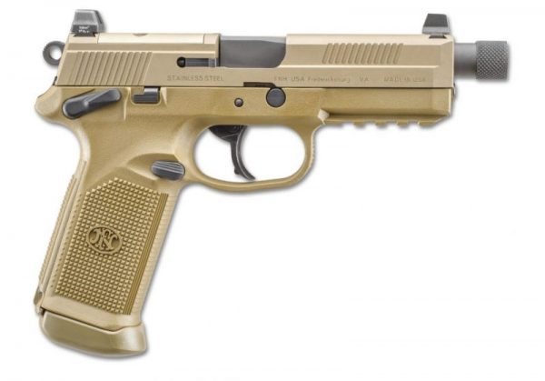 FN FNX-45 Tactical FDE .45ACP 5.3-inch 10rd