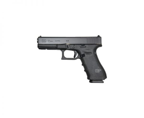 Glock 17 Gen4 M.O.S. Black 9mm 4.49-inch 17Rd Fixed Sights