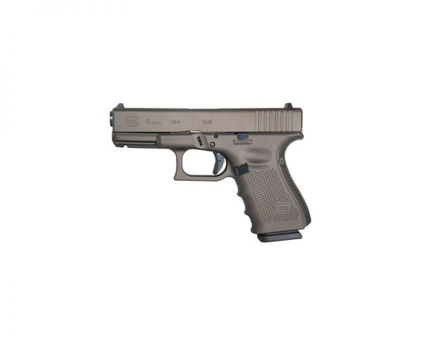 Glock 19 Gen4 Tactical Bronze 9mm 4.02-inch 15rds