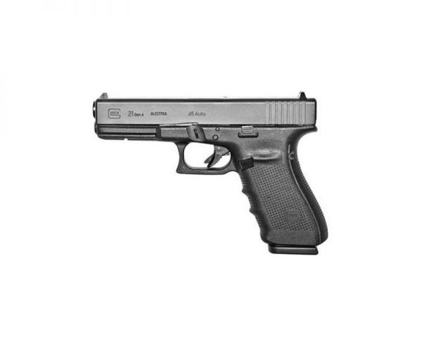 Glock 21 Gen 4 Black .45 ACP 4.6-inch 13Rds Fixed Sights