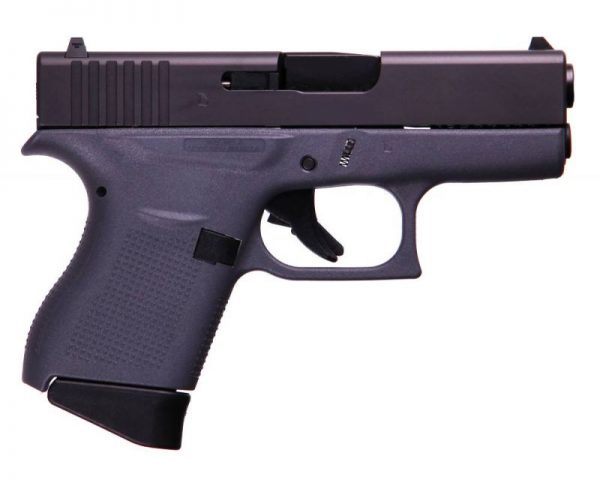 Glock 43 Black / Gray 9mm 3.39-inch 6Rd Fixed Sights