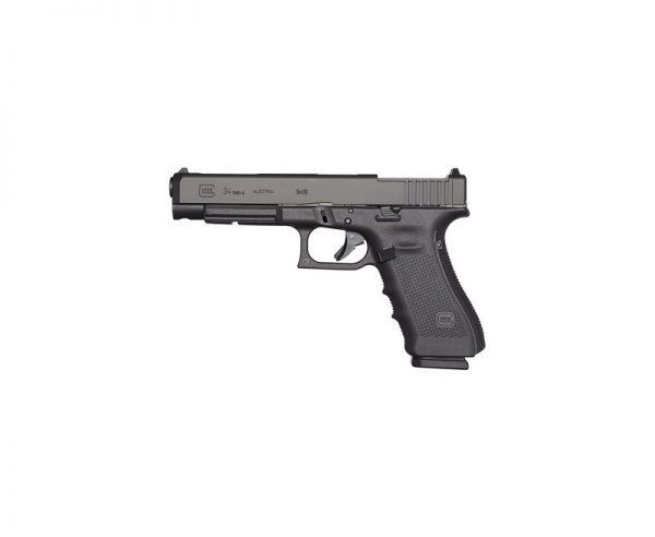 Glock G34 Gen 4 MOS Black 9mm 5.31-inch 17rd Modular Optic System