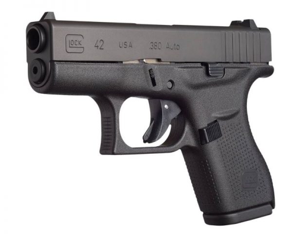 Glock G42 Black .380 ACP 3.25-inch 6Rd Night Sights USA Made