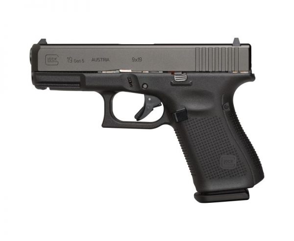 Glock G19 Gen 5 Black 9mm 4.02-inch 10rd AmeriGlo Night Sights