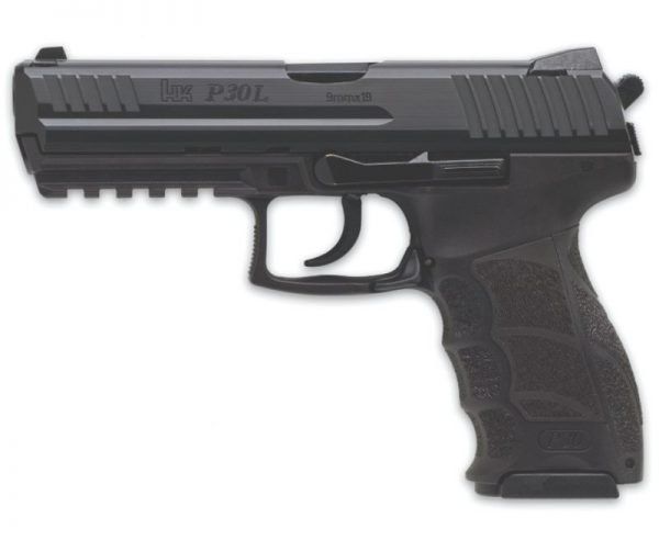 Heckler and Koch P30L V3 Black 9mm 4.45" Barrel 17-Rounds