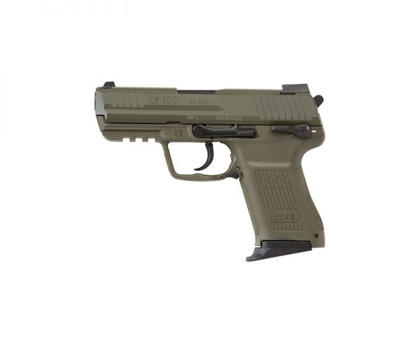 Heckler and Koch HK45C Olive Drab Green .45ACP 4.1-inch 13rd 3 magazines