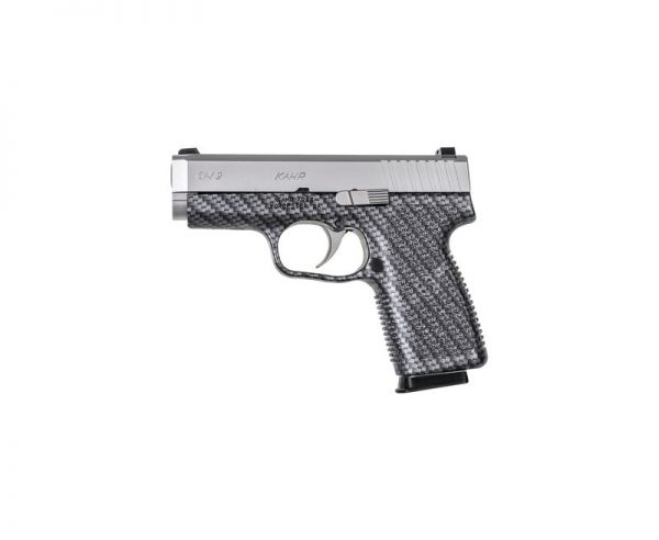 Kahr Arms CW9 Stainless/Black 3.6-inch 7rd Carbon fiber print