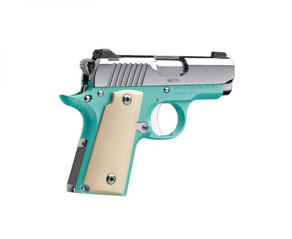 Kimber Micro 9 Bel Air Polished Stainless / Bel Air Blue 9mm 3.15-inch 6Rd