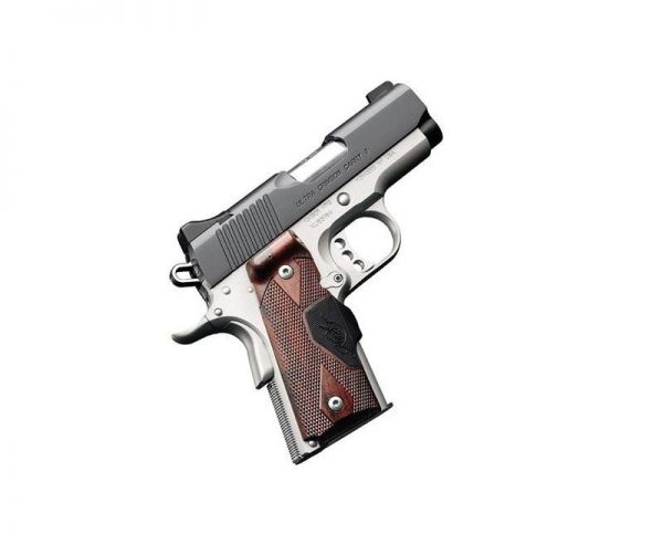 Kimber Ultra Crimson Carry II 45ACP 3 inch 7Rd w/Rosewood LaserGrips