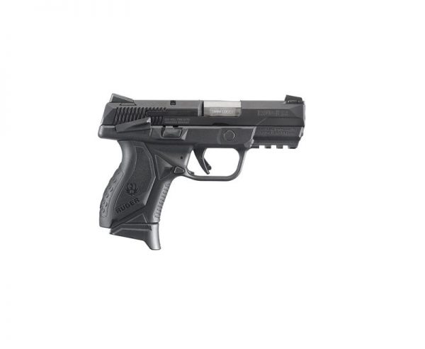 Ruger American Compact 9MM Black 3.55-inch 17rd with safety