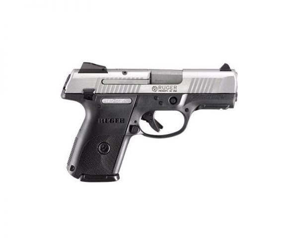 Ruger SR9c Compact Stainless/Black 9mm 3.5-inch 10Rd w/3 Magazines