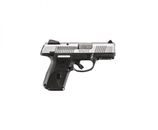 Ruger SR40c Compact Stainless / Black .40 SW 3.5-inch 9Rd