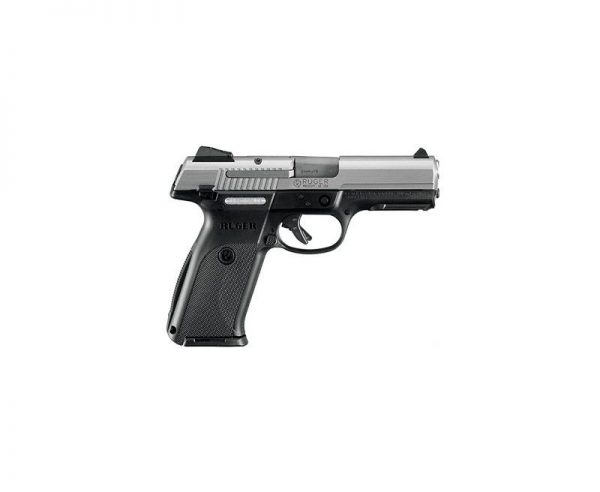 Ruger SR9 Stainless / Black 9mm 4.1-inch 17Rd