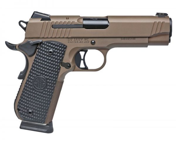 Sig Sauer 1911 Fastback Emperor Scorpion Carry Flat Dark Earth .45 ACP 4.2-inch 8Rds Siglite Night Sights