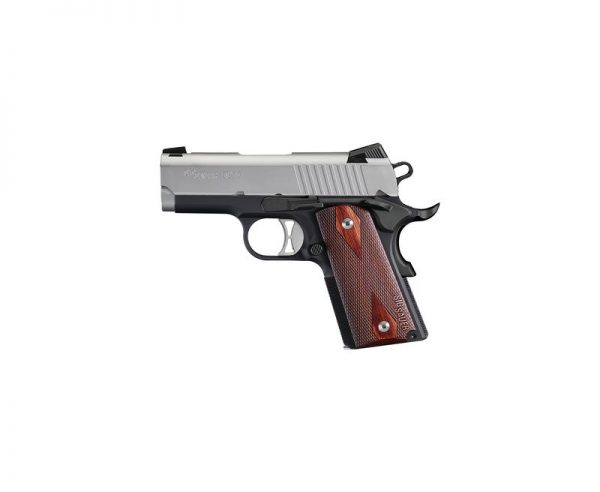 Sig Sauer 1911 Ultracompact (MA Compliant) Black Nitride / Stainless 9mm 3.3-inch 8Rds