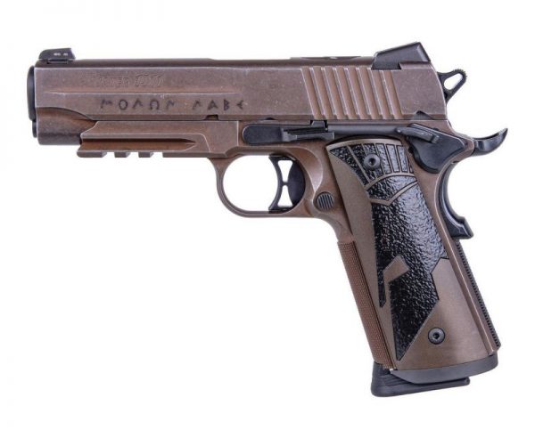 Sig Sauer Carry Spartan II 1911 Coyote Brown .45 ACP 4.2-inch 8Rds