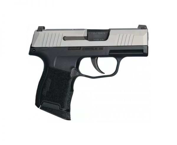 Sig Sauer P365 Micro-Compact Two-Tone 9mm 3.1" Barrel 10-Rounds White Dot Contrast Sights