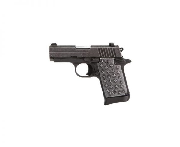 Sig Sauer P938 We The People Distressed Stainless 9mm 3-inch 7Rds