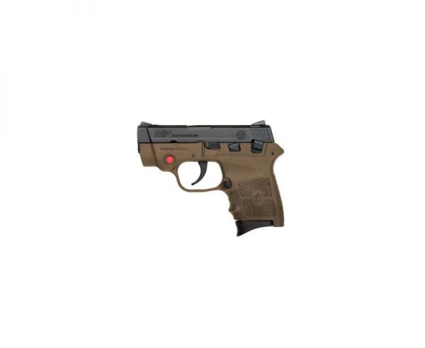 Smith and Wesson Bodyguard Flat Dark Earth .380ACP 2.75-inch 6rd with Integral Crimson Trace Laser