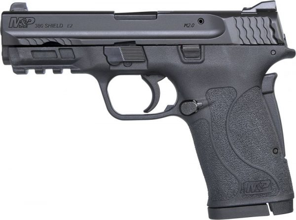 Smith & Wesson M&P380 Shield EZ .380 ACP No Safety 3.7" Barrel 8 RDs with White-Dot Rear Sight