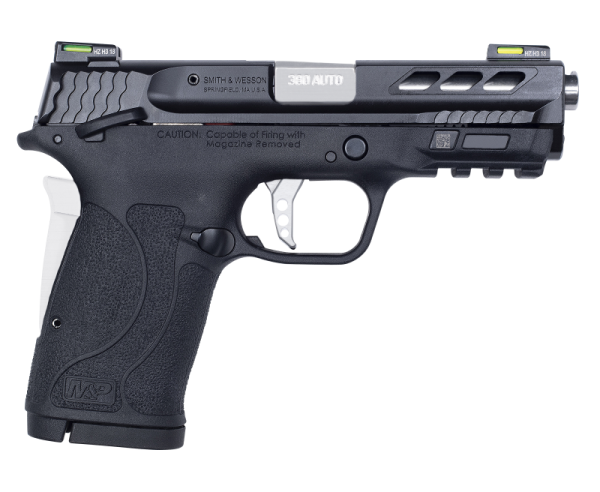 Smith and Wesson M&P380 Shield EZ Performance Center Silver Barrel .380 ACP 3.8-inch 8Rds Ported Barrel