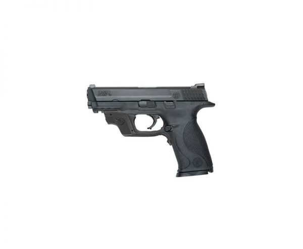 Smith and Wesson M&P40 Black 40SW 4.25-inch 15Rnd Green Laser