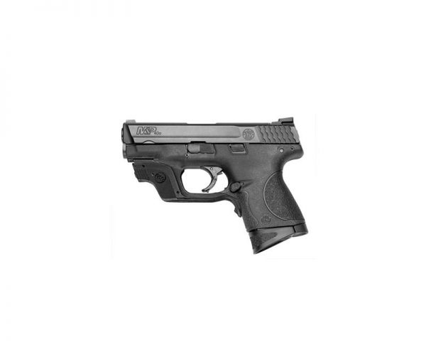 Smith and Wesson M&P40c Black 40SW 3.5-inch 10Rnd Green Laser