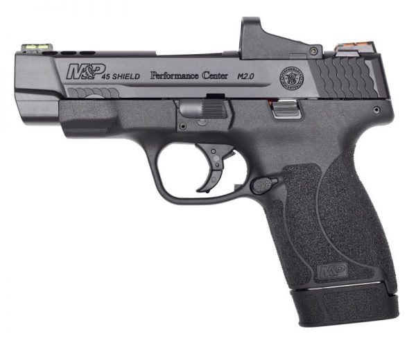 Smith and Wesson M&P45 Shield Performance Center Black .45 ACP 4-inch 7Rds Ported Barrel