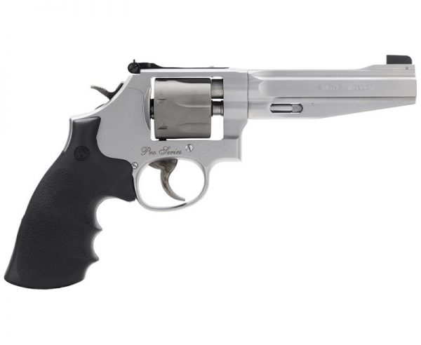 Smith and Wesson Performance Center 986 Revolver Stainless Steel 9mm 5 inch 7rd Titanium Cylinder