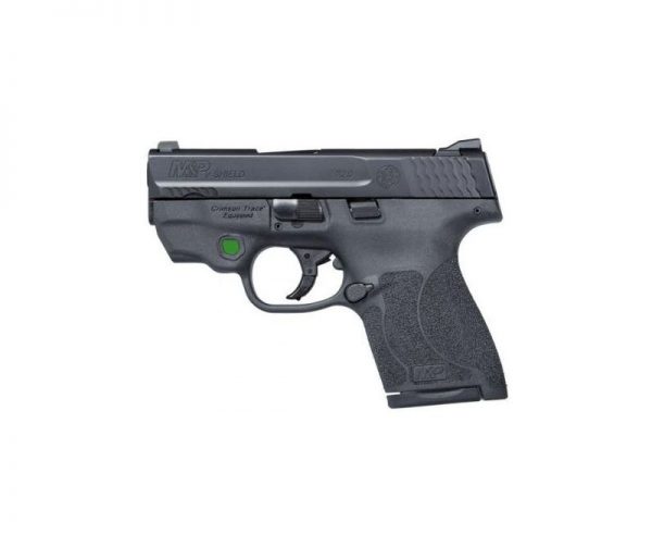 Smith and Wesson Shield 2.0 Black 9mm 3.1-inch 8Rds Crimson Trace Green Laser