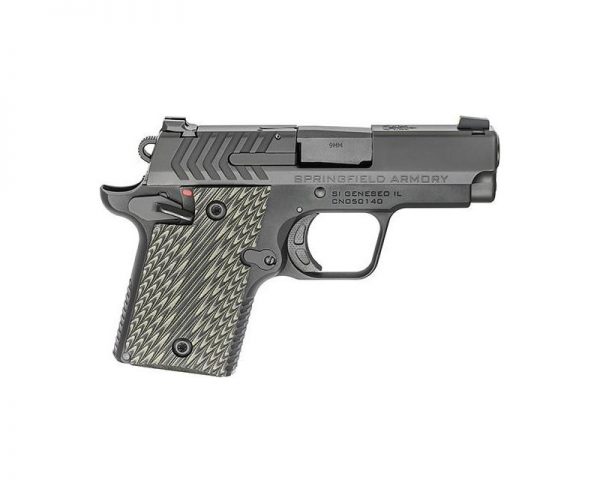 Springfield Armory 911 Anodized Aluminum Black 9mm 2.7-inch 7Rds