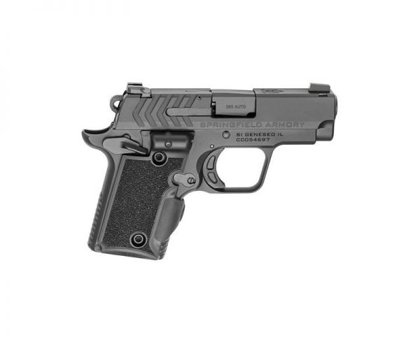 Springfield 911 w/ Viridian Green Grip Laser Black .380 ACP 2.7-inch 7Rds