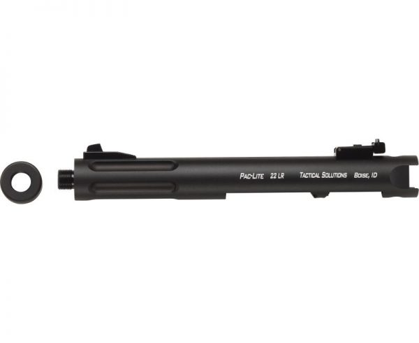 Tactical Solutions Pac-Lite Barrel for Ruger Mark I, II, III and 22/45 .22 LR 4.5-inch Fluted and Threaded