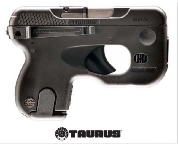 Taurus 180 Curve Black Oxide 380ACP 3.3-inch 6Rd