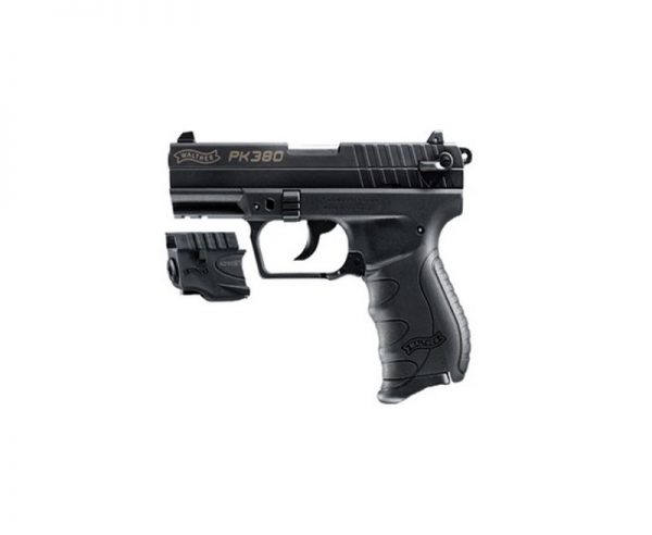 Walther PK380 Black .380 ACP 3.66-inch 8Rd w/ Laser