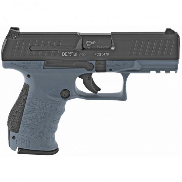 Walther PPQ M2 Titanium / Black 9mm 4" Barrel 15-Rounds