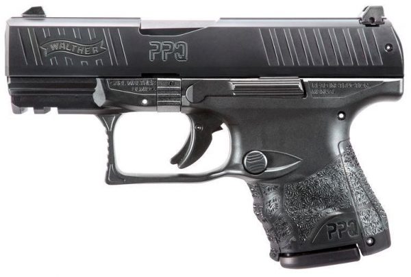 Walther PPQ M2 Subcompact Matte Black Tenifer Coating 9mm 3.5-inch 15Rds Ambi Mag Release & Slide Stop