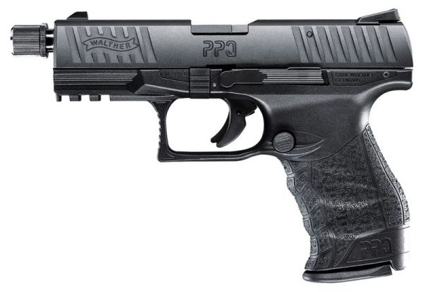 Walther PPQ M2 Tactical 22LR 4-inch Pistol Black 12Rd Threaded Barrel